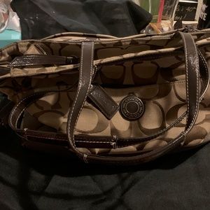 Coach Baby Bag
